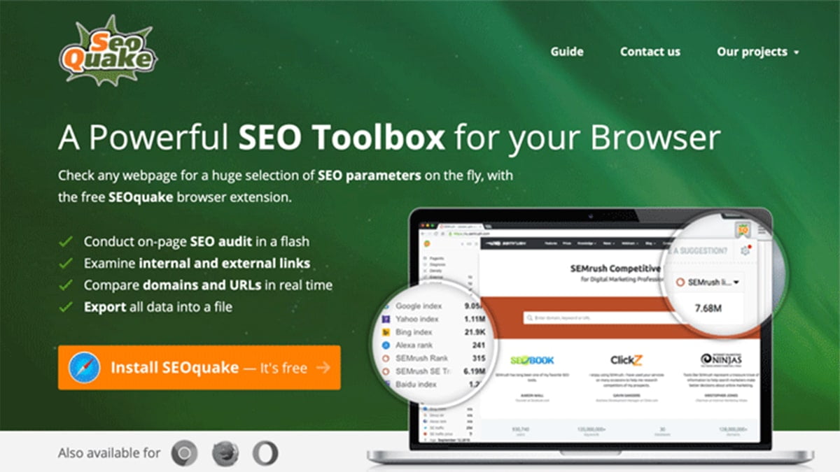 SEOquake là gì? Cách cài đặt và sử dụng SEOquake cho SEOer