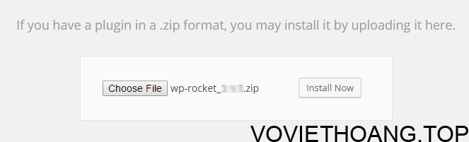 Bạn đọc cần phải setup và kích hoạt plugin WP Rocket