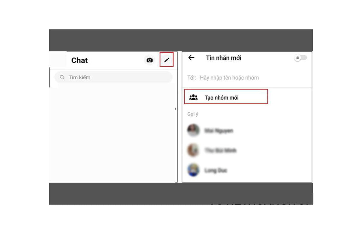 Hướng dẫn cách tạo nhóm chat trên Messenger trên máy tính