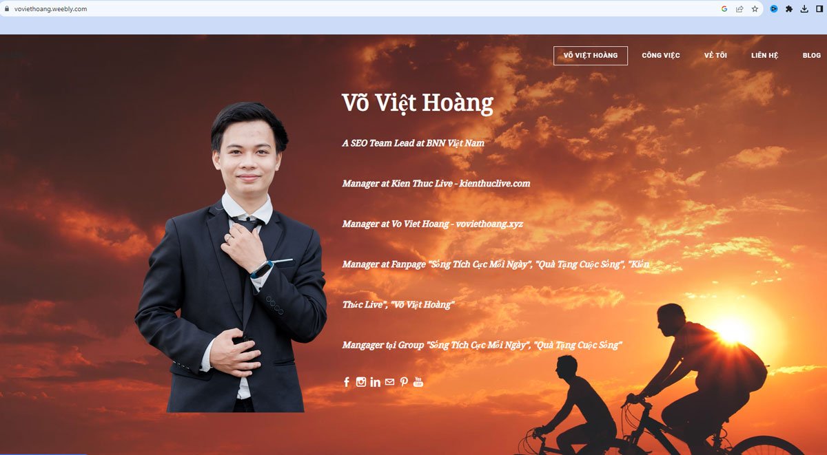 Nền tảng Weebly