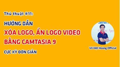 Xóa logo khỏi video trong Camtasia 9: Hướng dẫn chi tiết