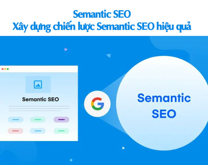 Semantic SEO – Xây dựng chiến lược Semantic SEO hiệu quả