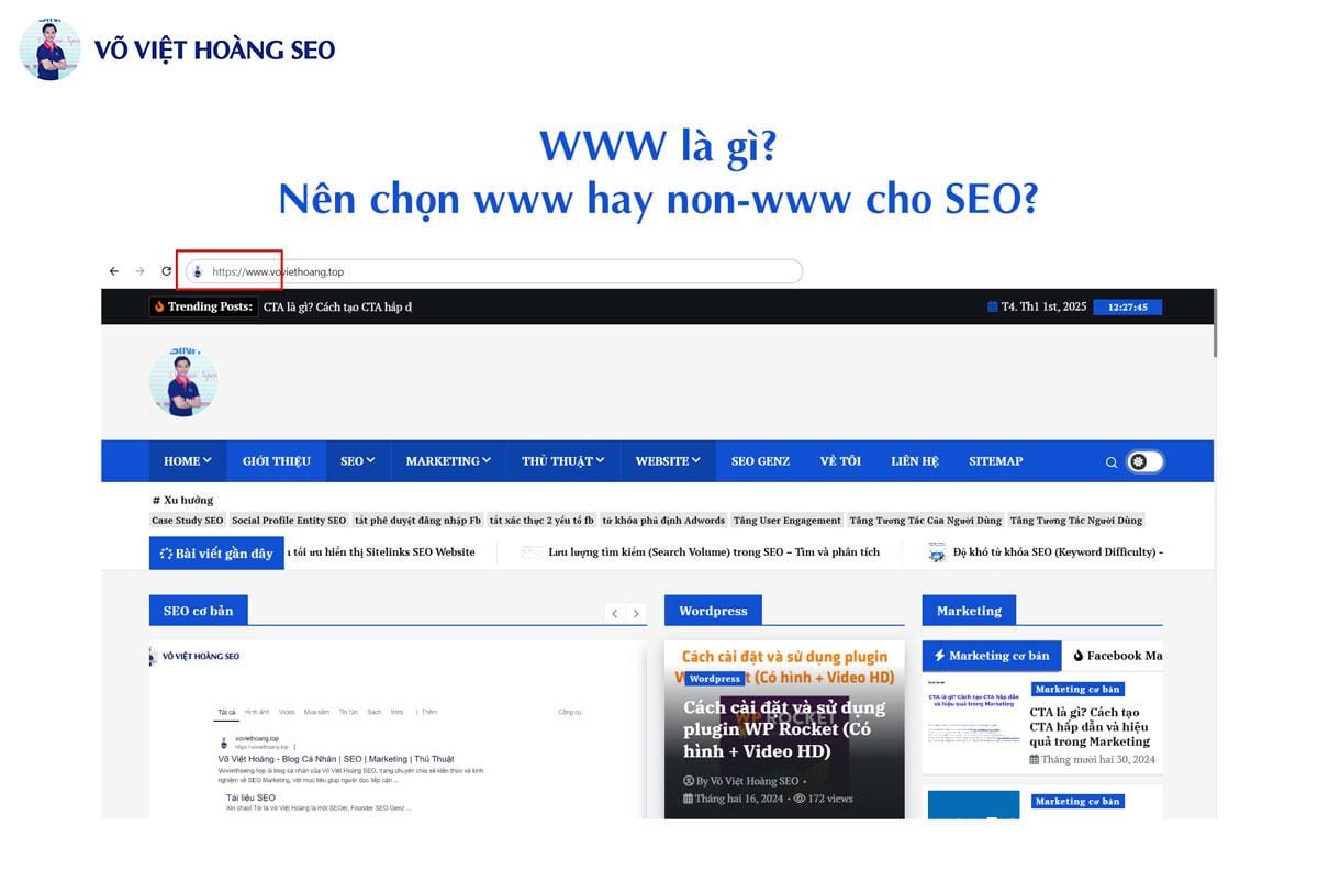 WWW là gì? Nên chọn www hay non-www cho SEO?