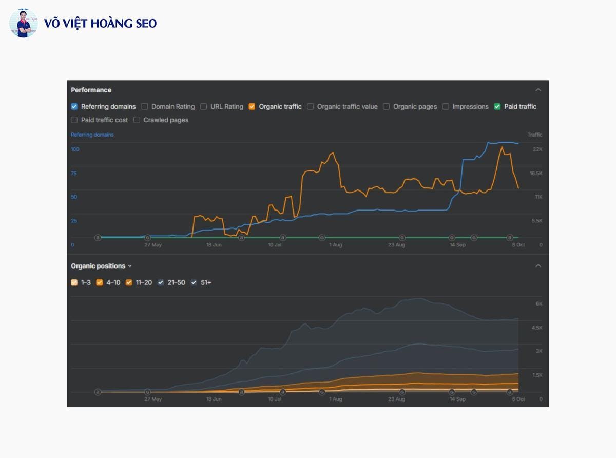 Case study: Kiến Thức Live (Dự án cá nhân) từng đạt 22k Traffic