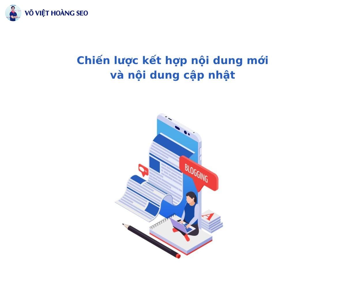 Chiến lược kết hợp nội dung mới và nội dung cập nhật