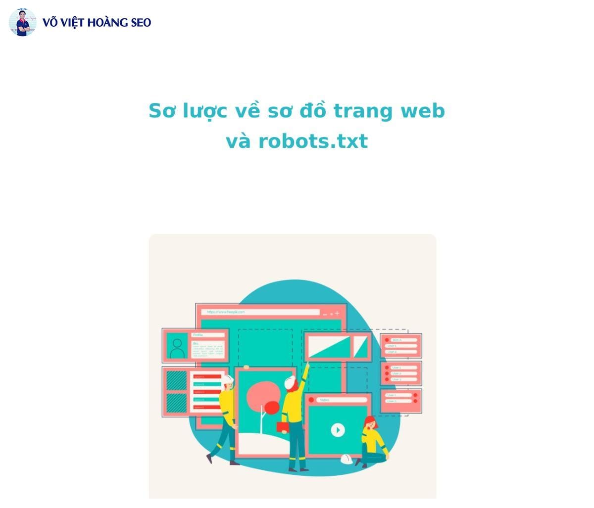 Sơ lược về sơ đồ trang web và robots.txt